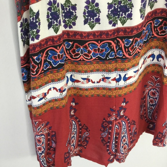 Staring at Stars UO boho paisley tie romper - Picture 7 of 7